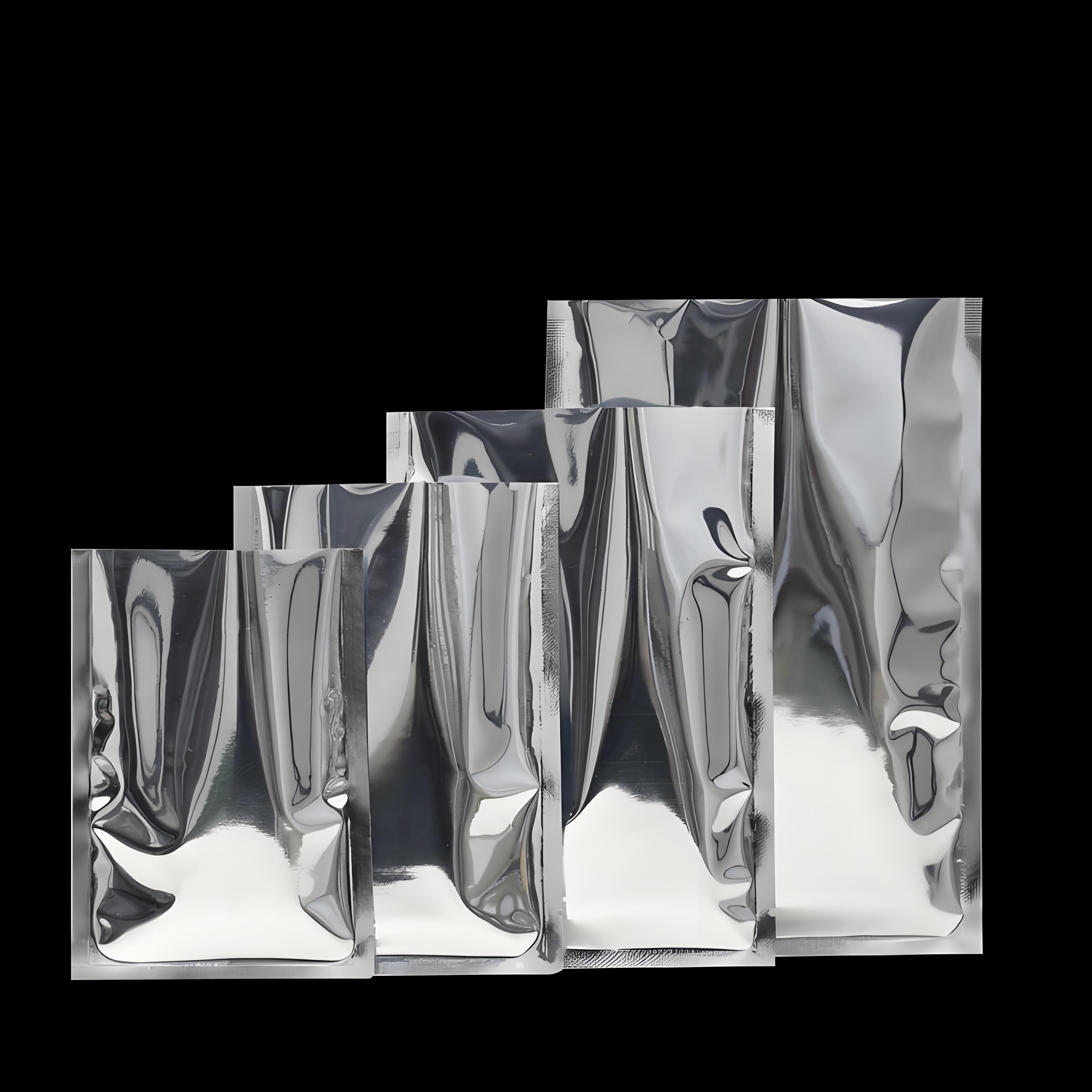 Aluminized Non-zipper 3 Sealed Pouches