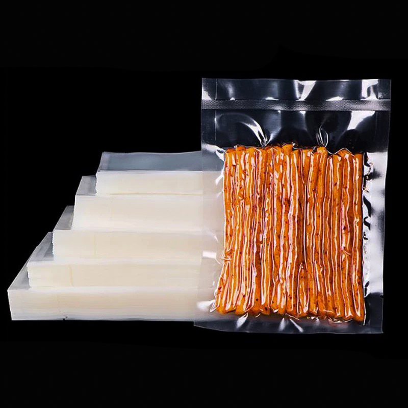 Nylon Composite Transparent  Vacuum 3 Sealed Pouches
